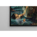 Reproduktion av målningen La Sirène - John William Waterhouse