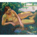 Reproduktion av målningen La Source - Maurice Denis