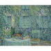 Reproduktion av målningen La Table, Soleil dans les Feuilles, Gerberoy - Henri Le Sidaner