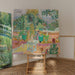 Reproduktion av målningen La Terrasse eller En Terrasse i Grasse - Pierre Bonnard