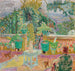 La Terrasse ou Une terrasse à Grasse - Pierre Bonnard — vy av konstverket