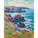 Reproduktion av målningen La Terre De Cléden, Point De Raz, Finistère - Henry Moret