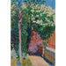 Reproduktion av målningen La Tonnelle, Ker Guen - Maurice Denis
