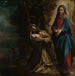 La Vision de Saint François d'Assise - Ludovico Carracci — visat i en interiör