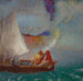 La Voile grise - Odilon Redon — vy av konstverket