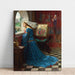 Reproduktion av målningen La belle Rosamund - John William Waterhouse