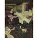 Reproduktion av målningen La belle sage-femme, le bébé et la belle mère - Dean Cornwell