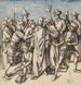 La capture du Christ - Cercle de Hans Holbein le Jeune — vy av konstverket