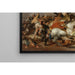 Reproduktion av målningen La charge des Mamelouks - Francisco de Goya