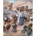 Reproduktion av målningen La collecte de la manne - James Tissot