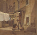 La cour arrière du palais de Charlottenborg - Frederik Sdring — vy av konstverket