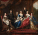 familjen Charles XI med föräldrar från hertigdömet Holstein-Gottorp - David Klöcker Ehrenstrahl — vy av konstverket