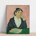 Reproduktion av målningen La femme d'Arles - Vincent van Gogh