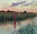 La femme de l'artiste pêchant - Jean-Louis Forain — vy av konstverket