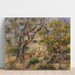 Reproduktion av målningen La ferme des Collettes, Cagnes - Pierre-Auguste Renoir