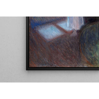 La fille à la fenêtre - Edvard Munch | Reproduction Tableau Décoration murale affiche copie