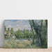 Reproduktion av målningen La lumière du soleil sur la route, Pontoise - Camille Pissarro