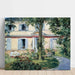 Reproduktion av målningen La maison à Rueil - Edouard Manet