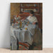 Reproduktion av målningen La mangeuse d'huitres - James Ensor