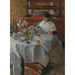 Reproduktion av målningen La mangeuse d'huitres - James Ensor