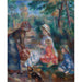Reproduktion av målningen La marchande de pommes - Pierre-Auguste Renoir