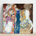 Reproduktion av målningen La mariée - Gustav Klimt