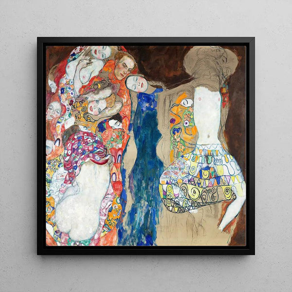 La mariée - Gustav Klimt | Reproduction Tableau Décoration murale affiche copie