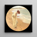 La mer a ses perles - William Henry Margetson — inramlat konstverk på väggen