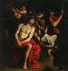 La moquerie du Christ - Domenico Fiasella — vy av konstverket