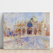 Reproduktion av målningen La place Saint Marc, Venise - Pierre-Auguste Renoir