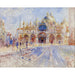 Reproduktion av målningen La place Saint Marc, Venise - Pierre-Auguste Renoir