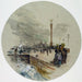 La place de la Bastille et le Canal - Frank Myers Boggs — visat i en interiör
