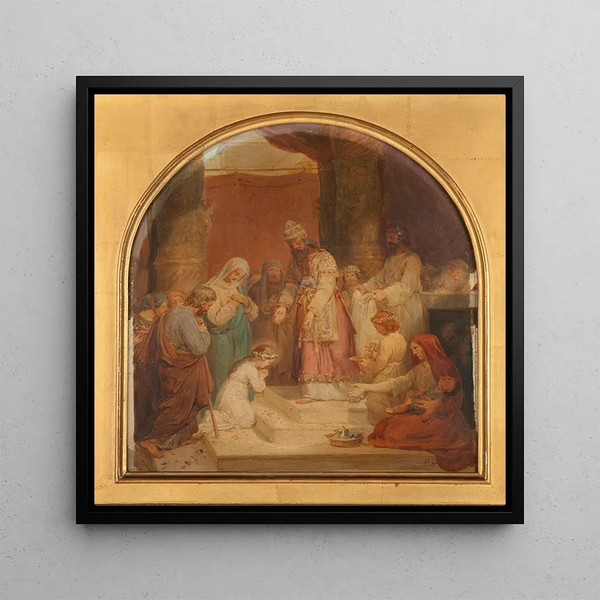 La présentation de la Vierge au Temple - Nicolas Louis François Gosse