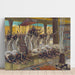 Reproduktion av målningen La reine de Saba rend visite à Salomon - James Tissot