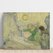Reproduktion av målningen La resurrección de Lázaro (Después de Rembrandt) - Vincent van Gogh