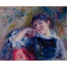 Reproduktion av målningen La rêveuse - Pierre-Auguste Renoir