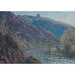 Reproduktion av målningen La rivière Petite Creuse - Claude Monet