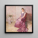 La robe d'État lilas de Madame von Birkenreuth - Karl Mediz — inramlat konstverk på väggen