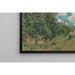 Reproduktion av målningen La route de Versailles à Saint-Germain - Alfred Sisley