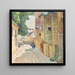 La rue Seipel à Mödling - Carl Moll — inramlat konstverk på väggen