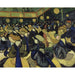 Reproduktion av målningen La salle de danse d'Arles - Vincent van Gogh