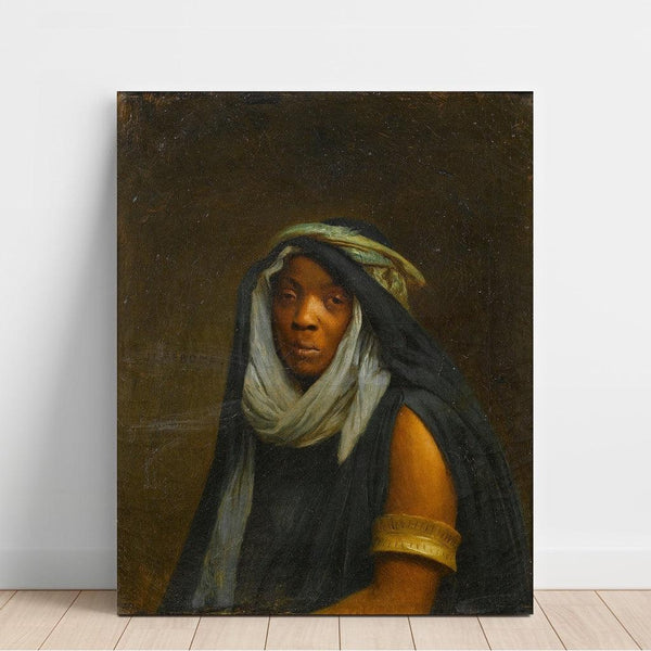 Reproduktion av målningen La servante noire - Jean-Léon Gérôme