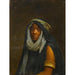 Reproduktion av målningen La servante noire - Jean-Léon Gérôme