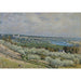 Reproduktion av målningen La terrasse de Saint-Germain, printemps - Alfred Sisley