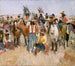 Fête des Jicarilla Apache - LaVerne Nelson Black — vy av konstverket