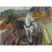 Reproduktion av målningen Labourage d'automne - Edvard Munch