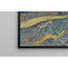 Reproduktion av målningen av arbetsbönder i ett fält - Vincent van Gogh