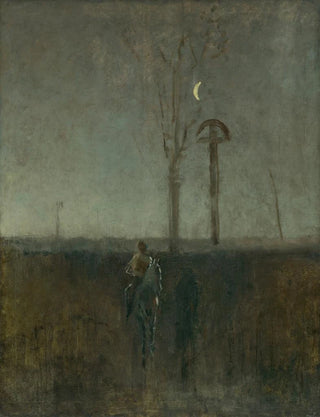Ladislav Mednynszky - Landscape with rider.webp