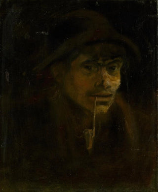 Ladislav Mednynszky - Tramp with a Pipe.webp