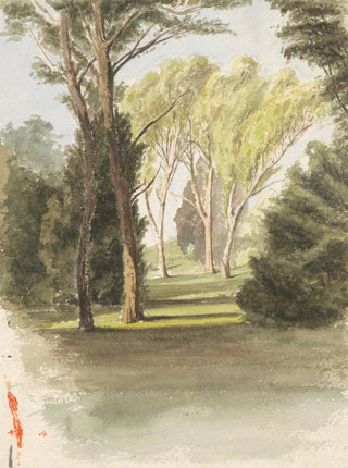 Ladislav Mednynszky - Trees in a Park.webp